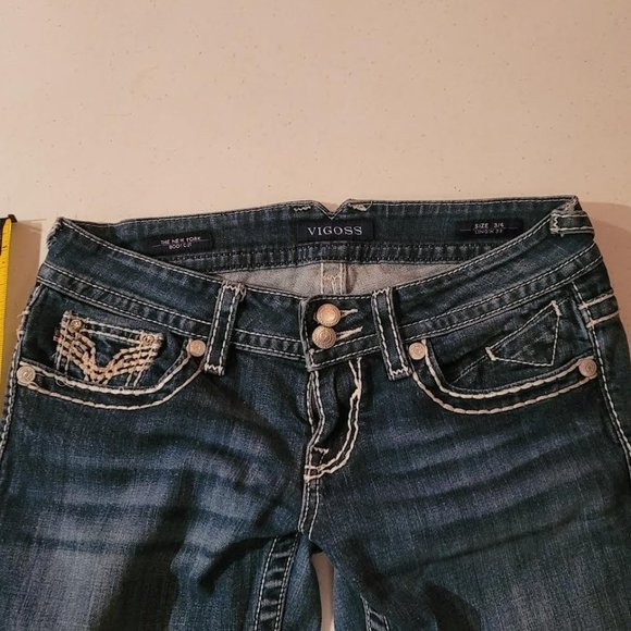 Vigoss The New York Boot Cut - Women's size 3/4 length 33 - Picture 7 of 9